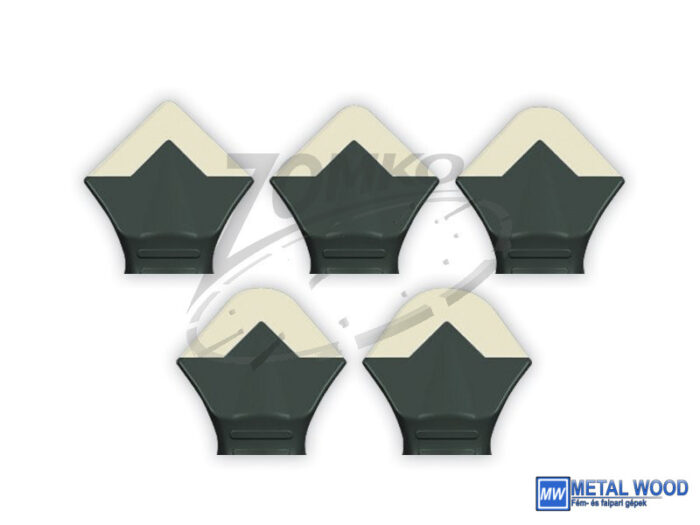 Z-T profilos szilikon lehúzó pótfej klt. 5r. R3/6/10/13/17mm - Image 1