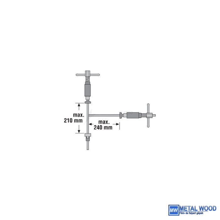 URKO él-toldó szorító "T" U2901 - Image 2