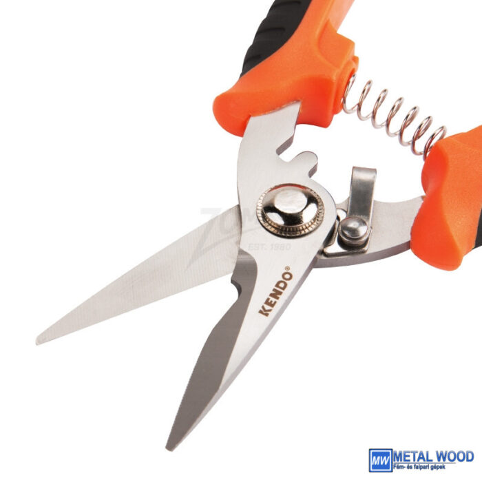 KENDO multifunkciós olló rozsdamentes acél 180mm No.30701 - Image 2