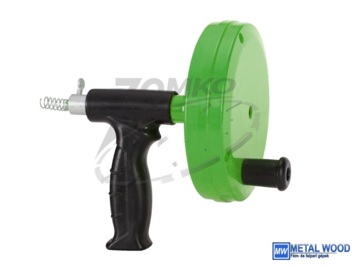 Z-T dobos csőtisztító spirál 4,5m/6mm - Image 1