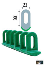 MULTIPAD ZÖLD GÖMBÖLYŰ 6X22X156 MM 3DB/CSOMAG - Image 3