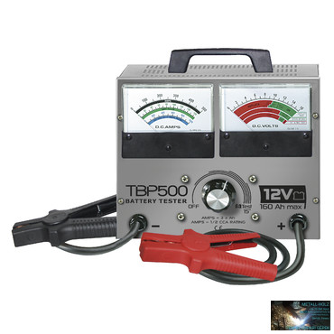 TBP 500 AKKU TESZTER