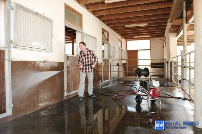 Kränzle Profi B10-200 Tömlődobbal Molnárkocsival - Image 3