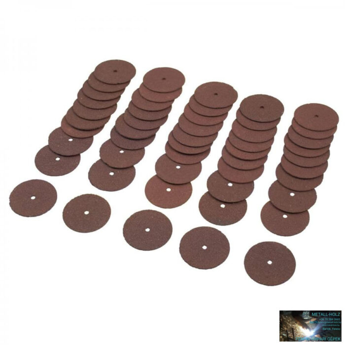 KORUND TÁRCSA, 24x0.8mm, 50darab, Mini csiszolók és gravírozókhoz - Image 1