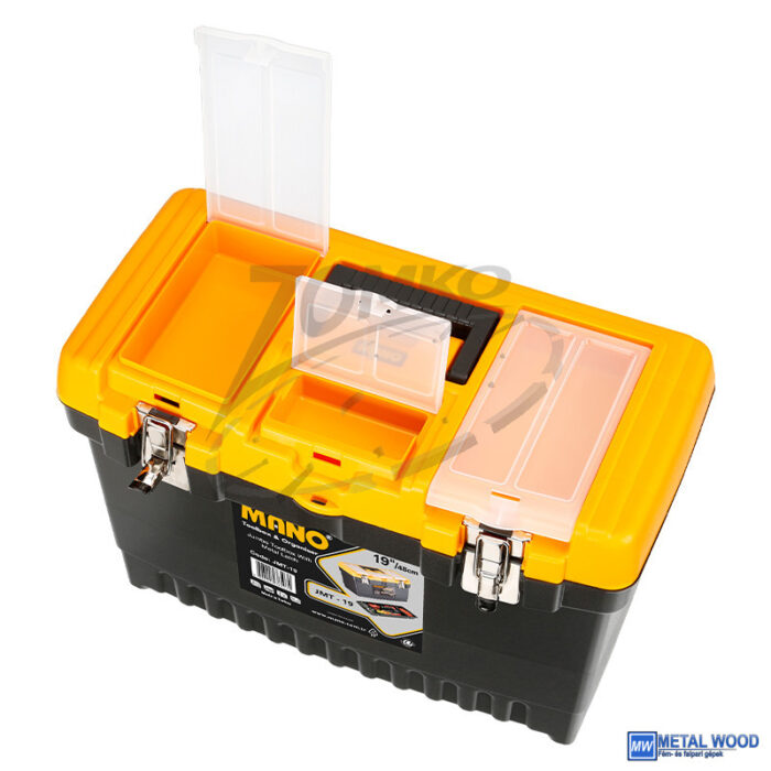 MANO Jumbo fémcsatos szerszámkoffer 486x267x320 JMT-19 - Image 2