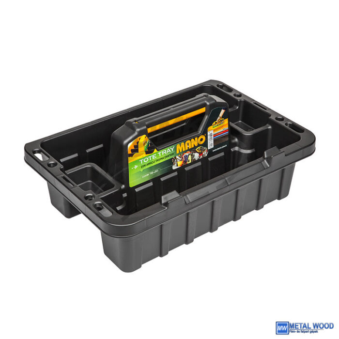 MANO szerszámtároló tálca 510x356x217 fekete TB-20 - Image 1