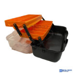 MANO konzoltálcás szerszámkoffer átlátszó fedéllel (2 tálcás) - Image 3