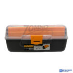 MANO konzoltálcás szerszámkoffer átlátszó fedéllel (3 tálcás)