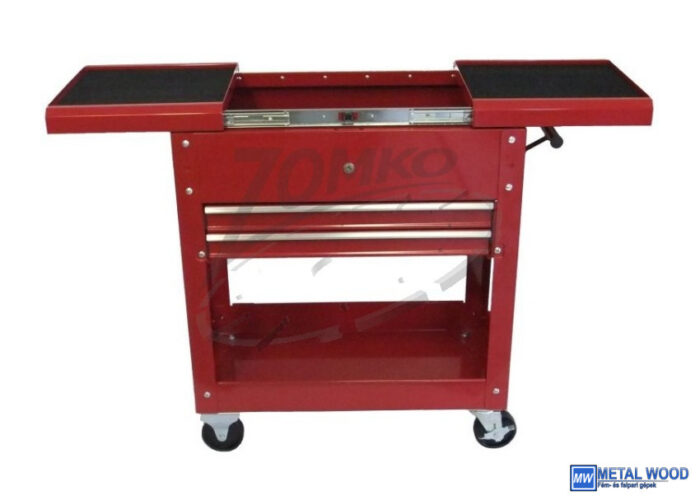 Szerszámkocsi 2 fiókos, nyitható felsőrésszel - Image 1