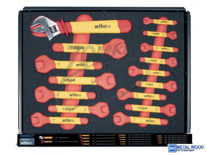 WIHA eMobility szerszámkocsi 5 fiókos +113r. szerszám készlet - Image 6