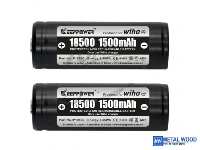 WIHA SpeedE akkumulátor Li-ion 1500mAh 2db - Image 1