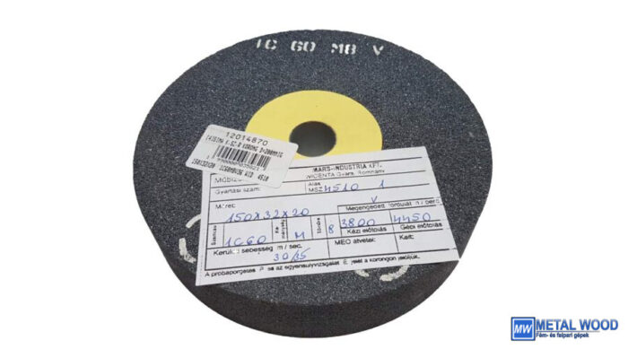 150x32x20 1C60M8V36 Wid 4510 Widenta köszörűkorong Widenta 12014870 - Image 1