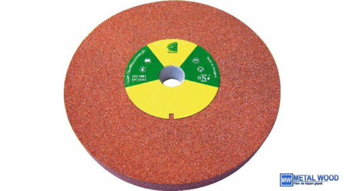 200x20x51 6A60M8V38 Grá 4510 Granit 6A piros sima köszörűkorong D<=200mm Granit 12017440 - Image 1