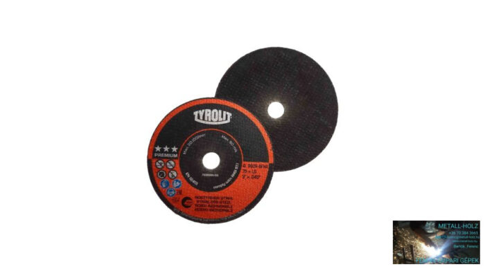 75x1,0x10 A60R Inox PremiumTyr Inox vágókorongok Tyrolit 12060670 - Image 1