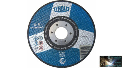 125x2,5 41X A30-BFStandardTyr Tyrolit Standard acél vágókorong Tyrolit 12080160