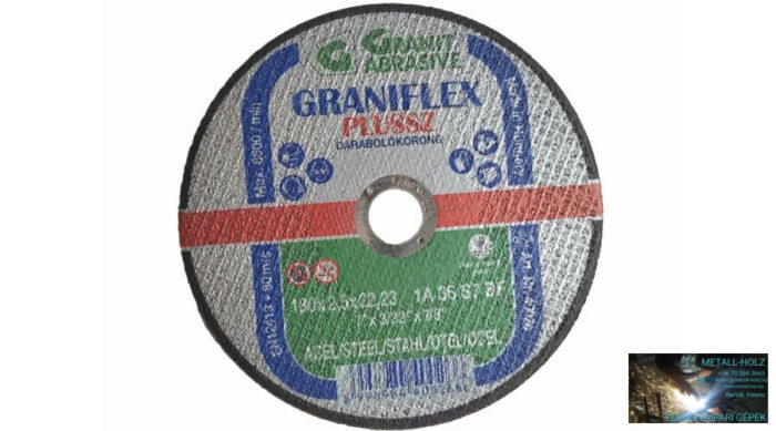 180x2,5 1A36-BF Graniflex Grá Graniflex acél vágókorong Granit 12080440 - Image 1