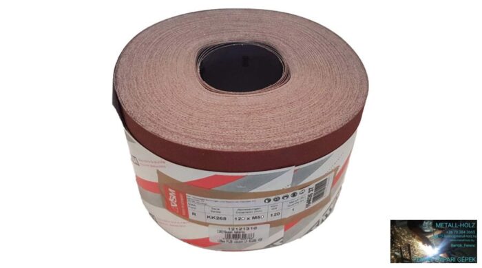 120mm P120 vászon LF KK268 VSM Vászon tekercs Vsm 12121310 - Image 1