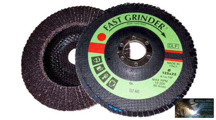 125x22,2 28 Lam A 40 DLF FG FG korund lamellástárcsa Fast Grinder (Akciós) 12190490 - Image 1