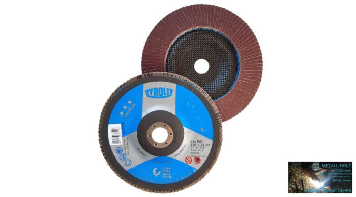 178x22,2 27 Lam A 60 Tyr Tyrolit korund lamellástárcsa Tyrolit (Akciós) 12191070 - Image 1