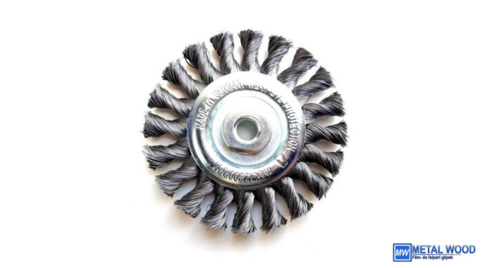 Ultra körk.115x12 M14 0,35 Les Sodrott Lessmann menetes körkefe acél huzalból Lessmann (Akciós) 12230360 - Image 1