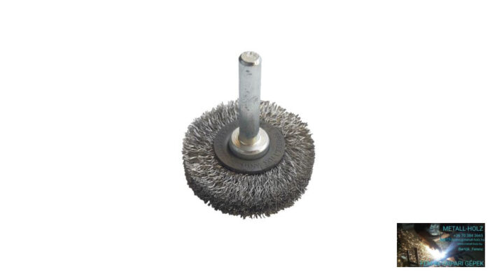 Rec.szár.körkef.08402S.D40INOX Inox huzalú csapos körkefe Lessmann (Akciós) 12230820 - Image 1