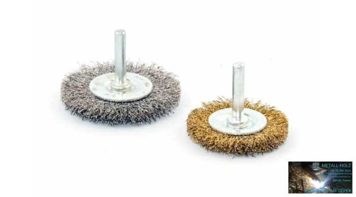 Rec.szár.körkef.08602S.D60 0,3 Hullámos acél csapos körkefe (Akciós) 12230850 - Image 1