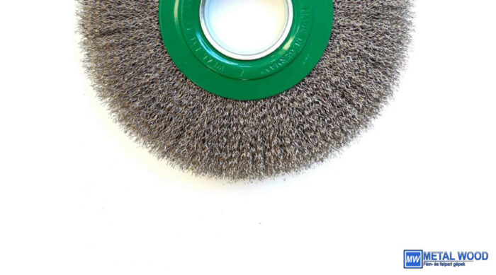 Rec.körk.D125x20/22INOX0,3Less Inox huzalú furatos körkefe Lessmann (Akciós) 12232820 - Image 1