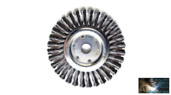 Ultra körk.178x14x22,2 0,5Less Sodrott Lessmann furatos körkefe acél huzalból Lessmann 12233010 - Image 1