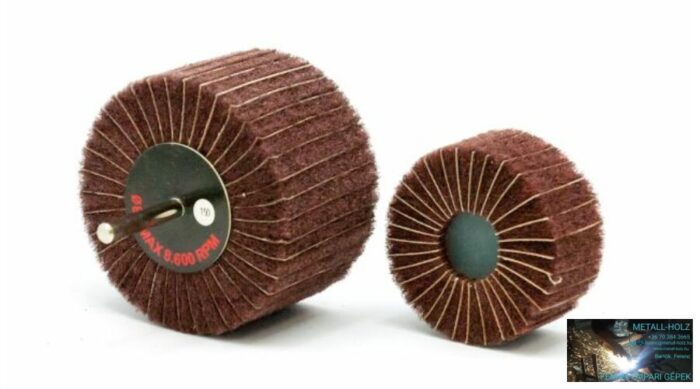 30x30x6 A150 NTM kombinált FG Csapos lamelláskorong kombi vászon+vlies Fast Grinder 12272180 - Image 1