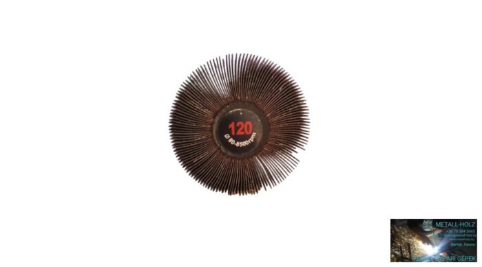 80x20x6 A120 RLGsaturnus FG FG csapos lamelláskorong egész lapokból Fast Grinder (Akciós) 12273610 - Image 1