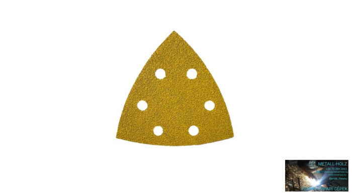 109x94mm P100 6lyuk Polig. SIA Sia tépőzáras csiszoló Sia 12550930 - Image 1