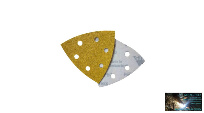 109x94mm P 60 6lyuk Polig. SIA Sia tépőzáras csiszoló Sia 12550970 - Image 1