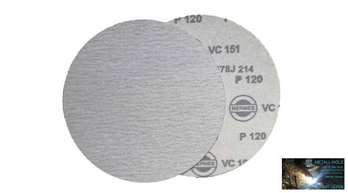 150mm P120 VC151 tépőz.Hermes Hermes teli tépőzáras csiszoló Hermes 12554080 - Image 1