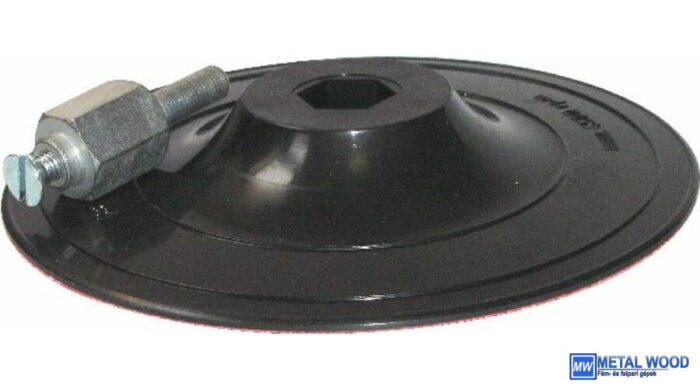 125mm tz.f.fúróg.6mmcsap369Hec Felfogó,tépőzáras csiszolókhoz Hector 12580650 - Image 1