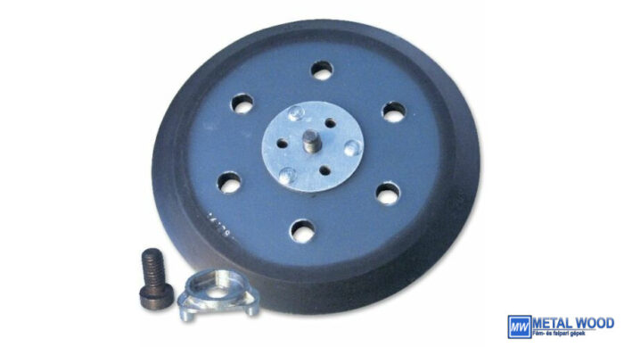 150mm tz.f.6xd80 Fekete 532Hec Felfogó,tépőzáras csiszolókhoz Hector 12581160 - Image 1