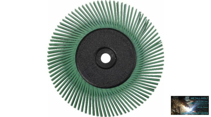 152x12x25 BB-ZB zöld BriBr3M Sünkefe-Radial Bristle Brush -3M BB-ZB 3M 12650870 - Image 1