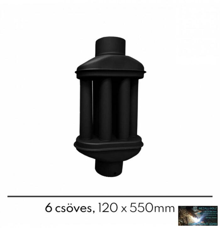WKR-Hődob fekete 120x 550mm 6 csöves - Image 1