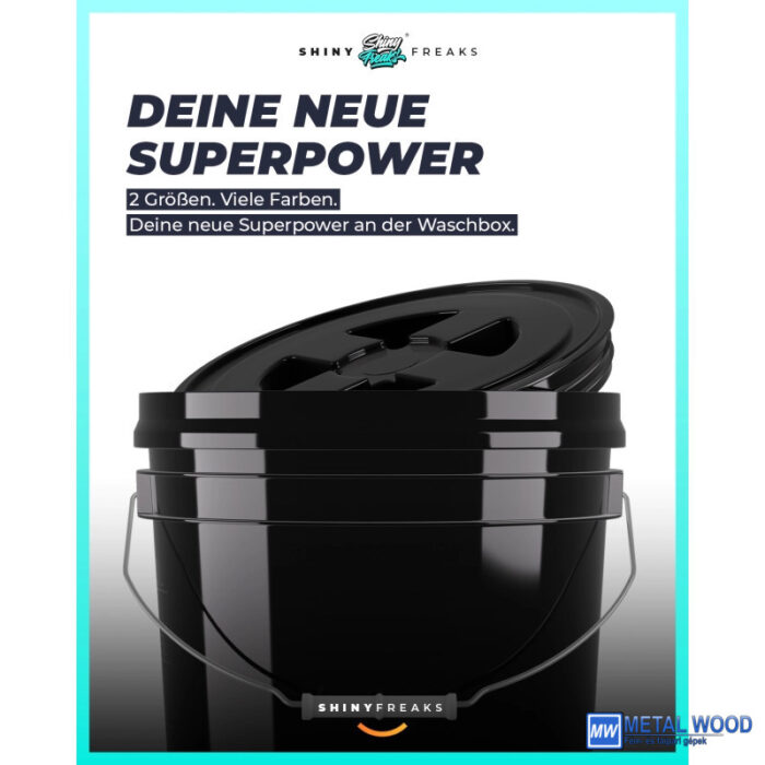 Chemicalworkz Mosóvödör Fekete 13L  Performance Buckets - Image 5