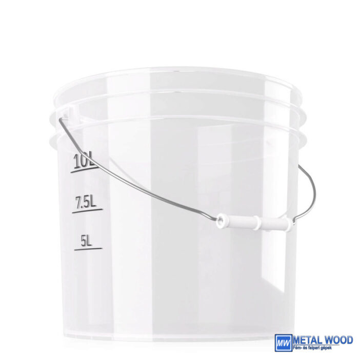 ChemicalWorkz Mosóvödör Átlátszó 13L TRANSPARENT Ultra Clear Buckets - Image 1