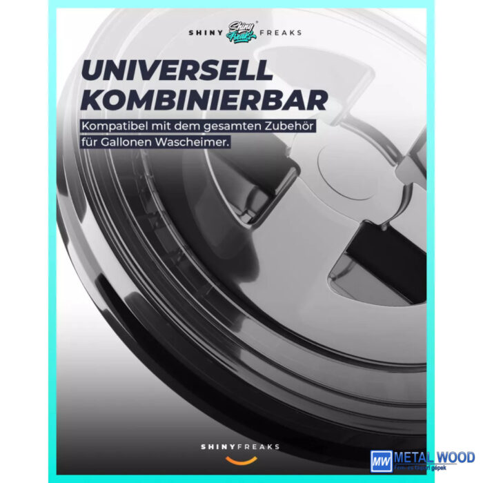 Chemicalworkz Mosóvödör Fekete Átlátszó 13L - Performance Buckets - Image 4