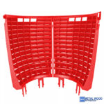 The Detail Guardz Plastic Scrub Wall - Iszapoló Tisztító Fal Piros