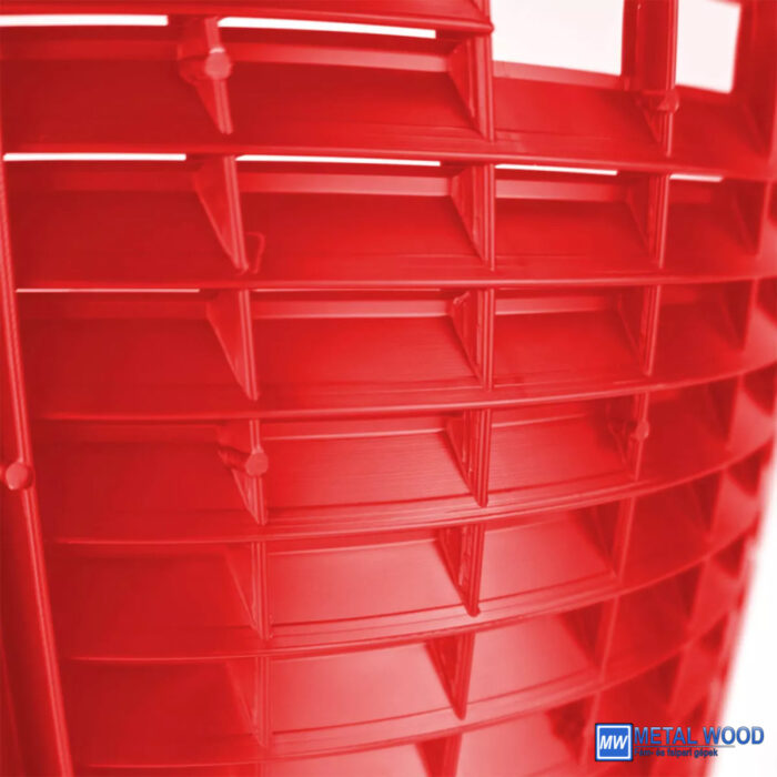 The Detail Guardz Plastic Scrub Wall - Iszapoló Tisztító Fal Piros - Image 2