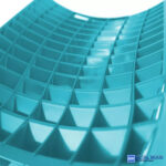 The Detail Guardz Plastic Scrub Wall - Iszapoló Tisztító Fal Türkiz - Image 3