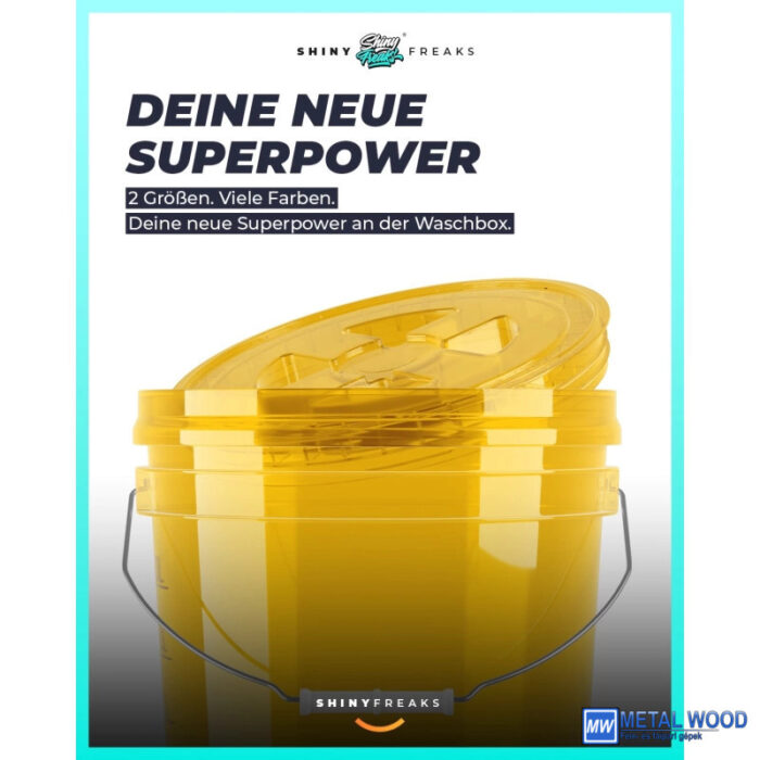 Chemicalworkz Mosóvödör Arany Átlátszó 13L Performance Buckets - Image 5