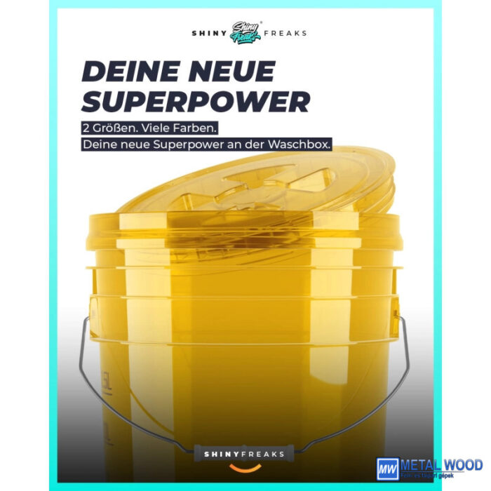 Chemicalworkz Mosóvödör Arany Átlátszó 19L Performance Buckets - Image 5