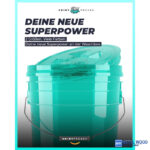 Chemicalworkz Mosóvödör Türkiz Átlátszó 19L Performance Buckets - Image 5