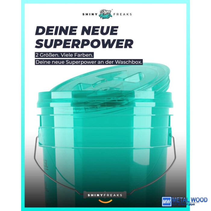 Chemicalworkz Mosóvödör Türkiz Átlátszó 19L Performance Buckets - Image 5