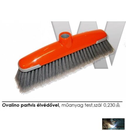 Partvis Ovalino élvédős, műanyag test+műanyag szál