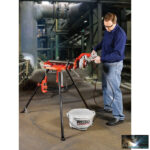 RIDGID Hordozható TRISTAND láncos satuval Kapacitás 2" 6-60 mm, 14,5 kg - Image 5