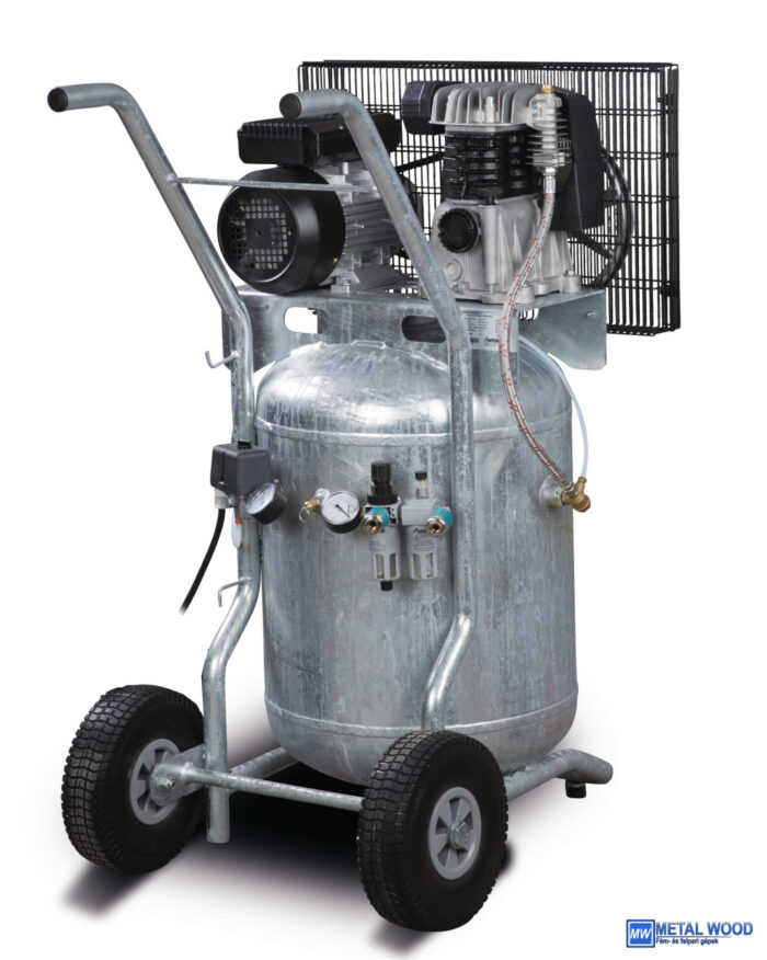 Aircraft Mobil dugattyús kompresszor szíjhajtással 401/90 V - Image 1